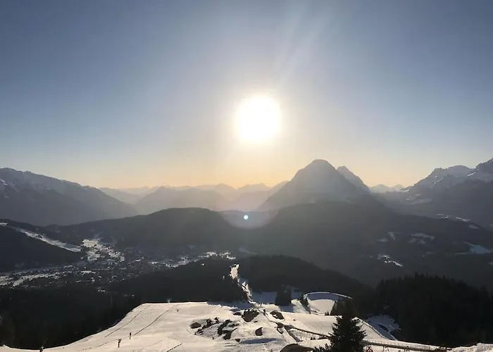 Апартаменты Mit Hallenbad Und Sauna In Seefeld Зеефельд в Тироле